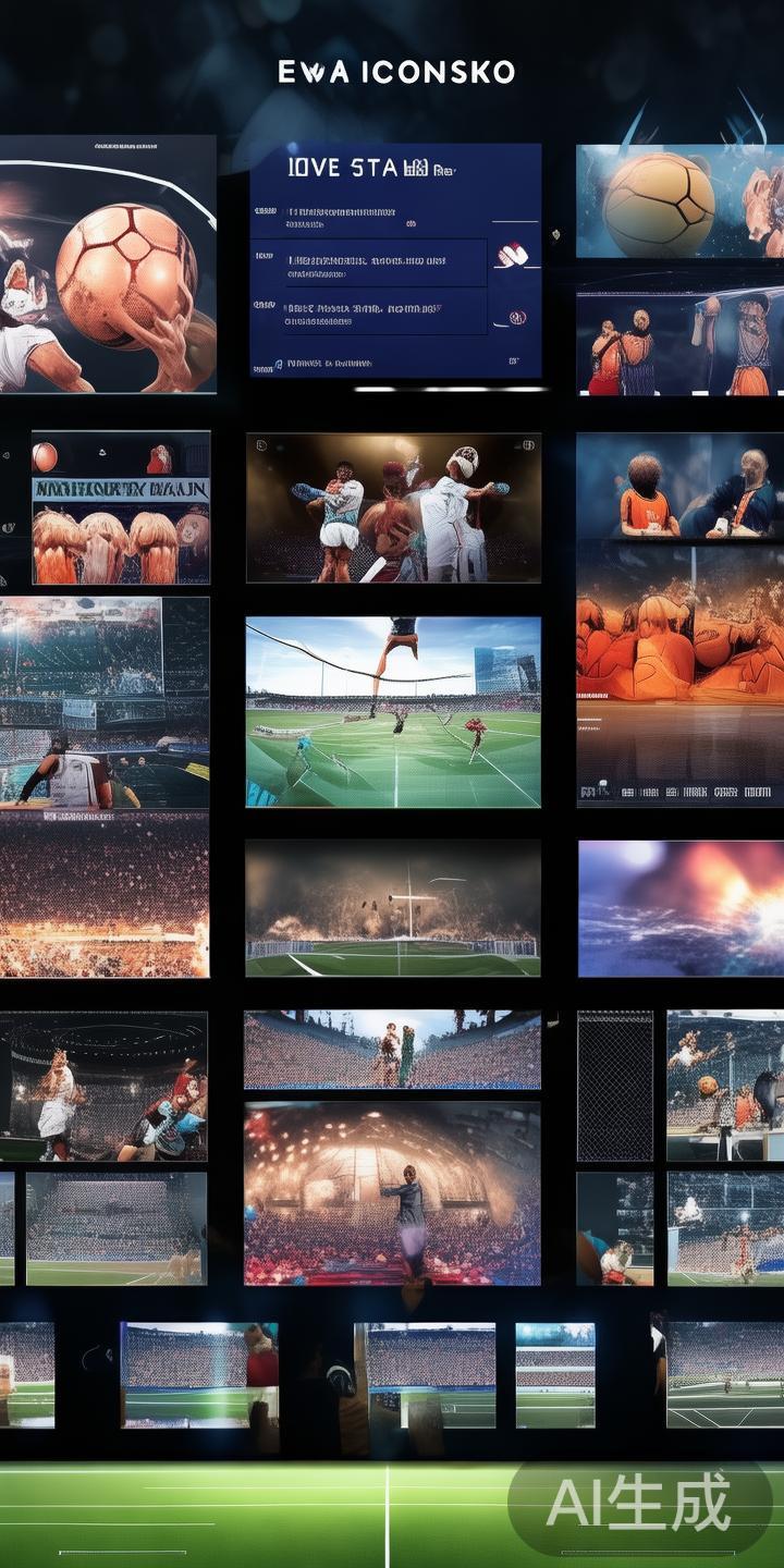 官网提供丰富的体育赛事直播内容，无论是足球、篮球、