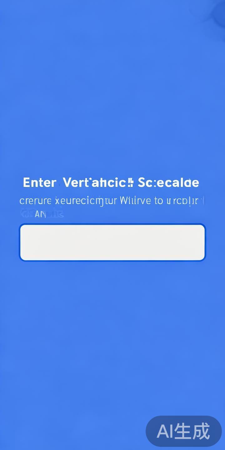 输入验证验证码
在指定区域填写收到的验证码，确保