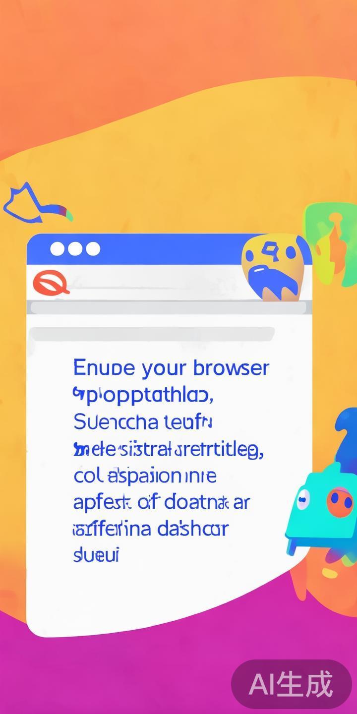 确保浏览器支持JavaScript：部分验证码依赖